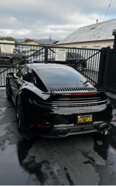 Black 2022 Porsche 911 911 Turbo S
