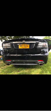 Black 2008 Saab 9-3 TurboX