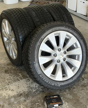 White 2014 Honda Accord Touring