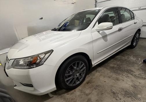 White 2014 Honda Accord Touring