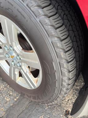 Red 2012 Chevrolet Traverse LT