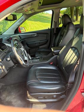 Red 2012 Chevrolet Traverse LT