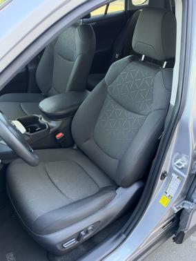 Silver 2024 Toyota RAV4 Hybrid XLE