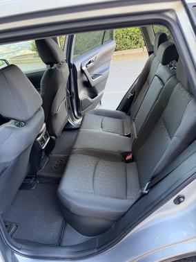 Silver 2024 Toyota RAV4 Hybrid XLE