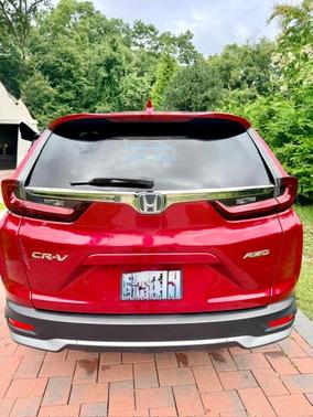 Red 2021 Honda CR-V EX-L