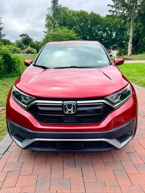 Red 2021 Honda CR-V EX-L