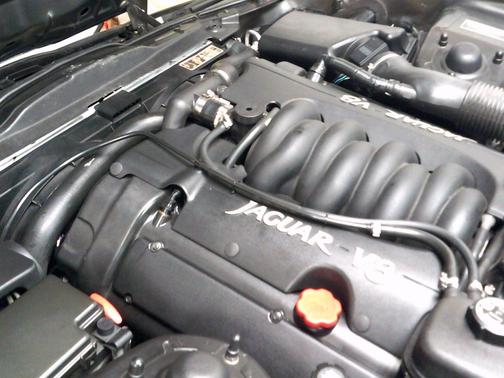 Black 1997 Jaguar XK8 Base