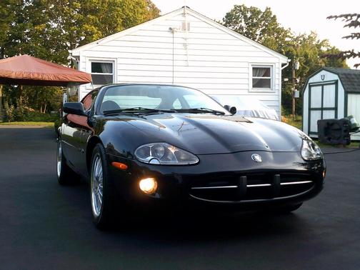 Black 1997 Jaguar XK8 Base