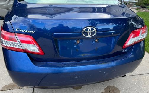 Blue 2011 Toyota Camry LE
