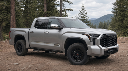 Silver 2023 Toyota Tundra Hybrid 1794 Edition