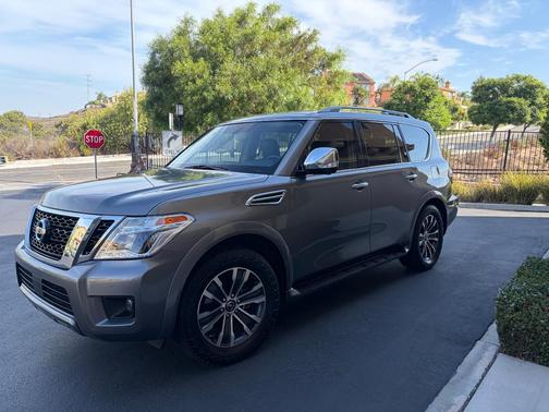Gray 2020 Nissan Armada SL