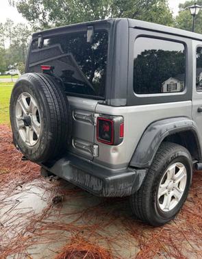 Silver 2018 Jeep Wrangler Unlimited Sport