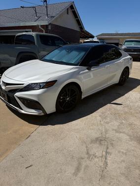 White 2024 Toyota Camry XSE V6