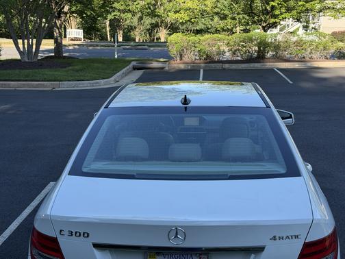 White 2012 Mercedes-Benz C-Class C 300 4MATIC Luxury