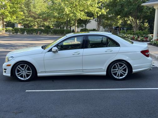 White 2012 Mercedes-Benz C-Class C 300 4MATIC Luxury