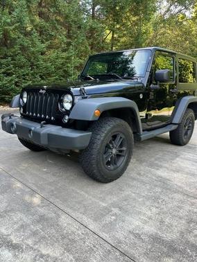 Black 2017 Jeep Wrangler Sport