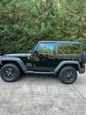 Black 2017 Jeep Wrangler Sport