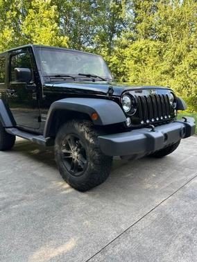 Black 2017 Jeep Wrangler Sport