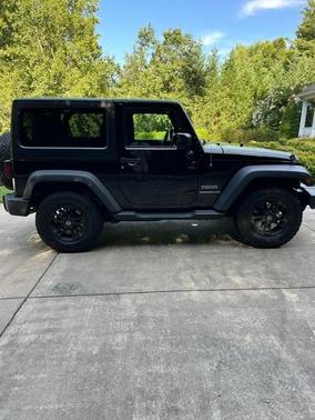 Black 2017 Jeep Wrangler Sport