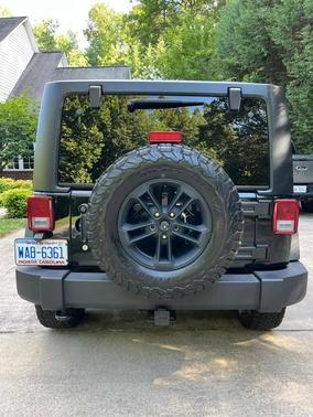 Black 2017 Jeep Wrangler Sport