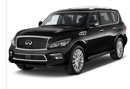 Black 2017 INFINITI QX80 Base