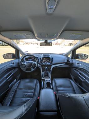 Red 2015 Ford C-Max Energi SEL