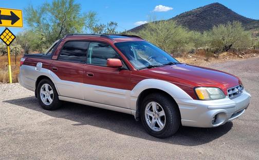 Red 2003 Subaru Baja Base