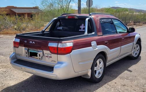 Red 2003 Subaru Baja Base