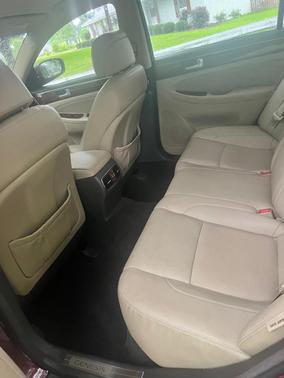Red 2012 Hyundai Genesis 3.8
