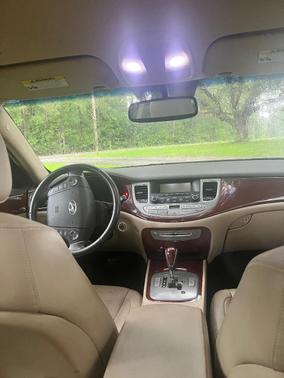 Red 2012 Hyundai Genesis 3.8