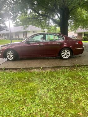 Red 2012 Hyundai Genesis 3.8