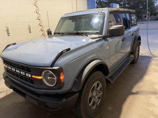 Blue 2025 Ford Bronco Big Bend