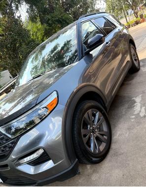 Gray 2023 Ford Explorer XLT