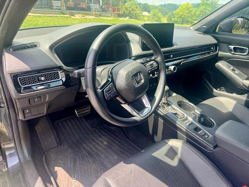 Gray 2025 Honda Civic Hybrid Sport Touring