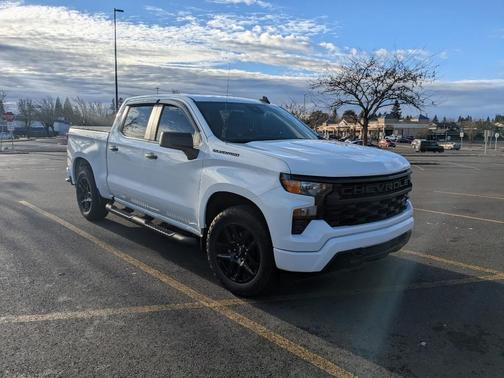 White 2024 Chevrolet Silverado 1500 Custom