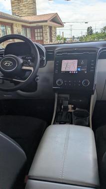 Blue 2024 Hyundai TUCSON SE