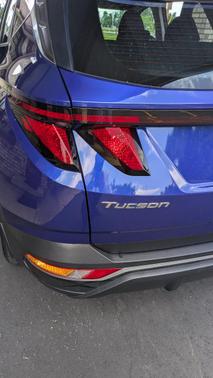 Blue 2024 Hyundai TUCSON SE