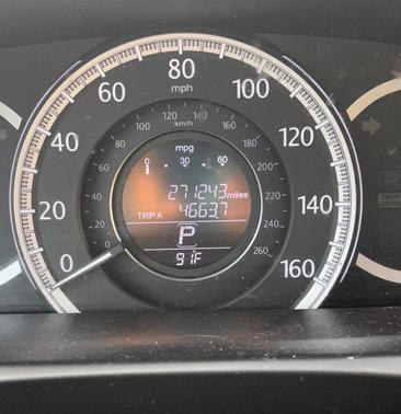 White 2013 Honda Accord EX-L V-6