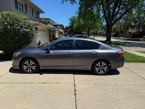 Gray 2013 Honda Accord LX
