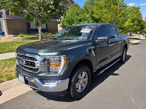 Green 2021 Ford F-150 XLT