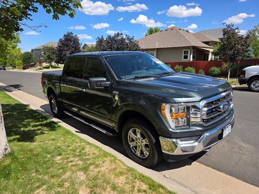 Green 2021 Ford F-150 XLT
