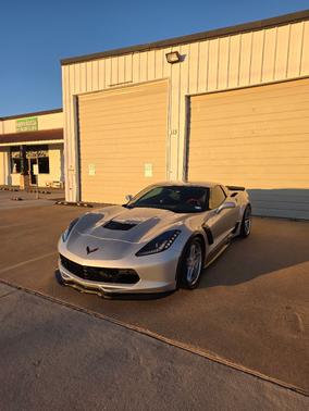 Silver 2019 Chevrolet Corvette Grand Sport