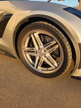 Silver 2019 Chevrolet Corvette Grand Sport