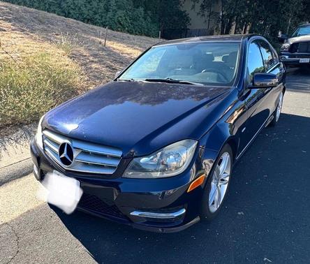Blue 2012 Mercedes-Benz C-Class C 250 Sport