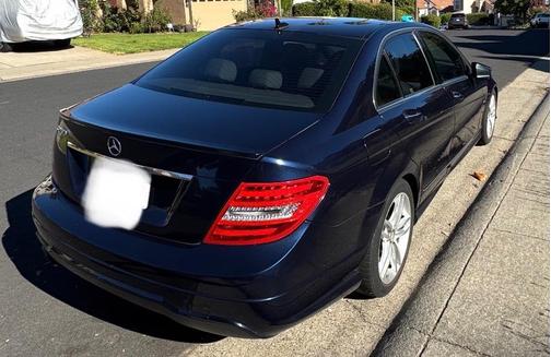 Blue 2012 Mercedes-Benz C-Class C 250 Sport