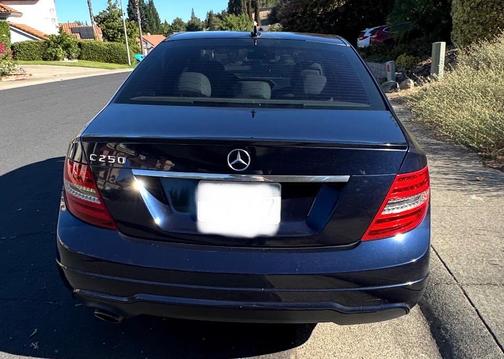 Blue 2012 Mercedes-Benz C-Class C 250 Sport