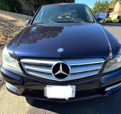 Blue 2012 Mercedes-Benz C-Class C 250 Sport