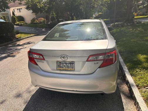 Silver 2012 Toyota Camry LE