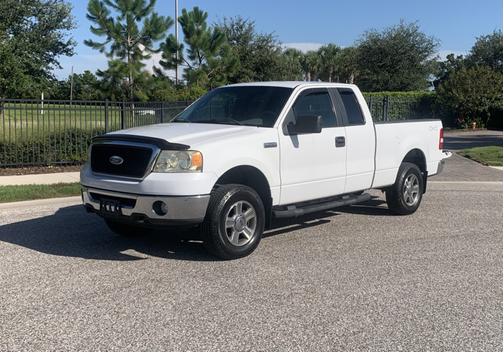 White 2007 Ford F-150 XLT SuperCab