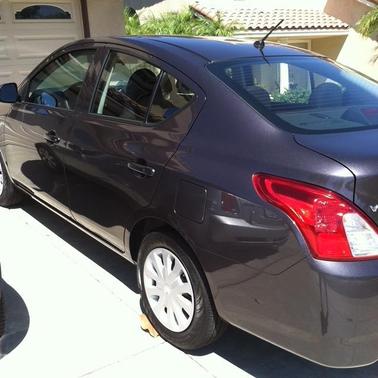 Gray 2015 Nissan Versa 1.6 S